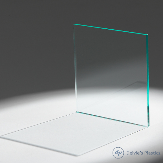 3030 Transparent Glass Green Acrylic Sheet